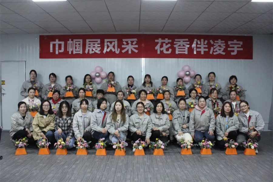 玫瑰亦鏗鏘，凌宇女工有力量！
